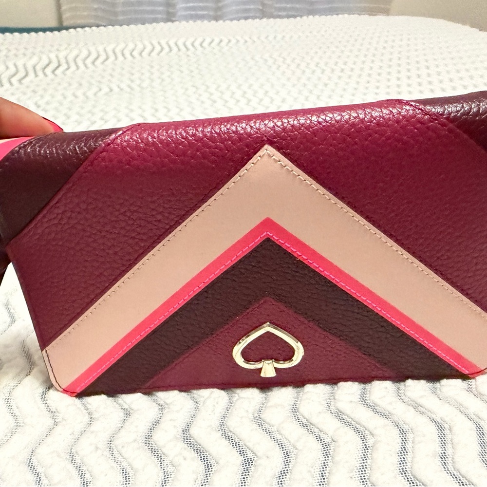 Kate Spade Pink and Cream Women's wallet